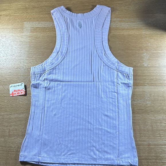 Free People Movement Blissed Out Tank in Dew Berry - Picture 5 of 5